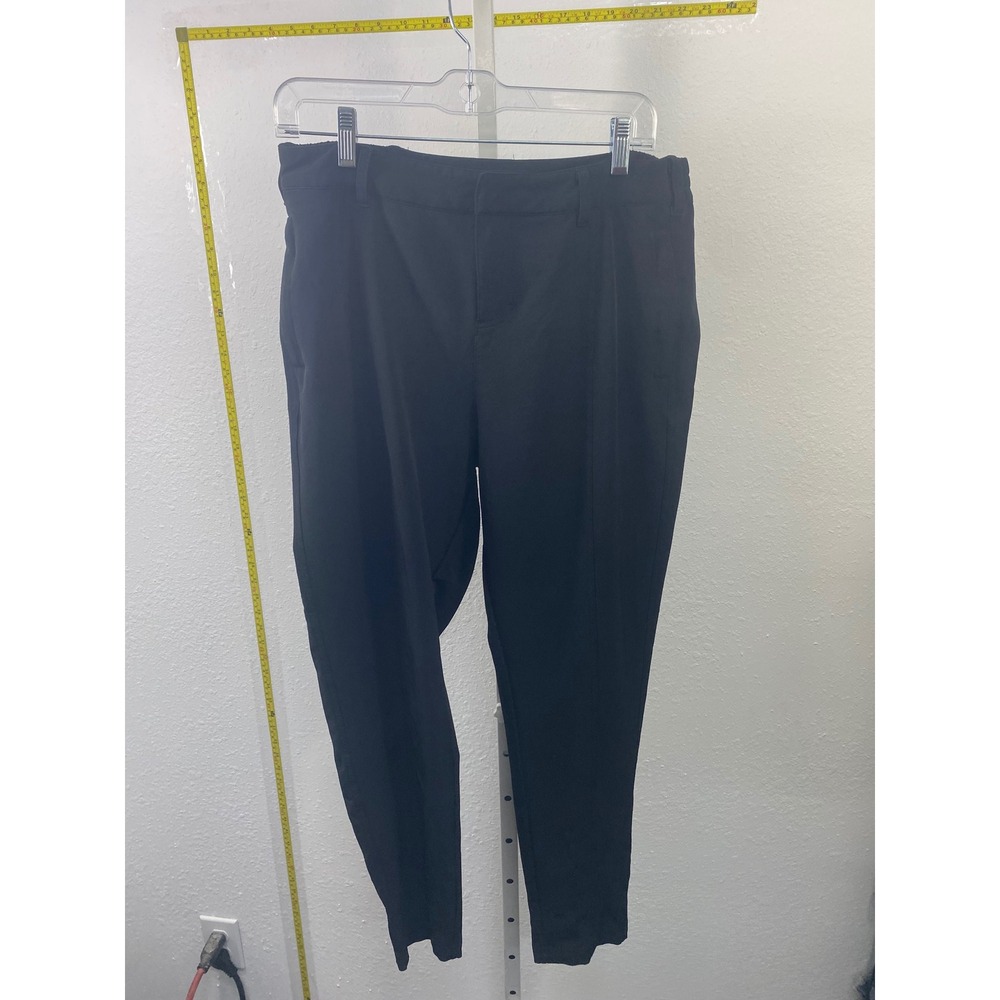 32 Degrees Cool Womens Black Stretch Dress Pants Size 8 Tapered Ankle‎ Trousers